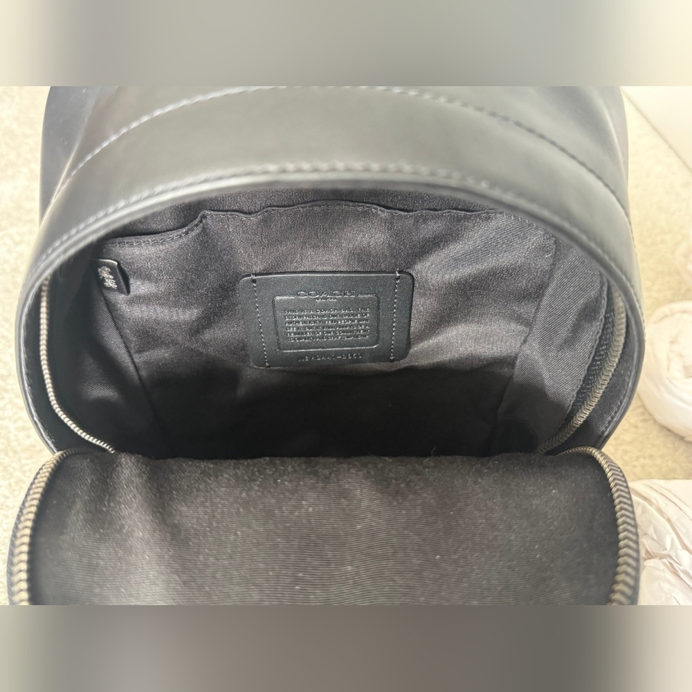 Coach Black Patterned Men's Ethan Bag - Picture 9 of 13